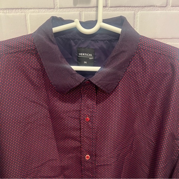 VERTICAL SPORT men short sleeve shirt/size 3XL - Picture 3 of 8